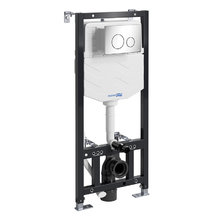 Инсталляция для унитаза WasserKraft Aller 10 10TLT.010.ME.CH02, механическая клавиша цвет хром