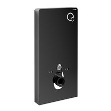 Пристенный модуль системы инсталляции WasserKraft Naab 86 86TLT.040.PE.BL, для унитазов, цвет - черный