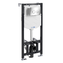 Инсталляция WasserKraft Aller 10 10TLT.010.ME.CH01, для унитазов, с механической кнопкой смыва цвет - хром