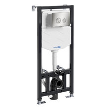 Инсталляция WasserKraft Aller 10 10TLT.010.ME.BN01, для унитазов, с механической кнопкой смыва цвет - никель