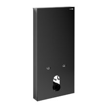 Пристенный модуль системы инсталляции WasserKraft Naab 86 86BDT.050.BL, для биде, цвет - черный