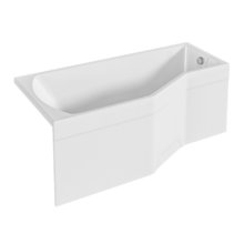 Ванна акриловая 1MarKa Convey 01кон1575лкп/01кон1575пкп, 150 x 75 см, левая/правая, цвет белый