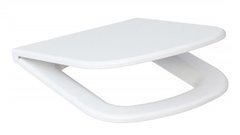 Сиденье для унитаза Cersanit Colour DPL EO с микролифтом, белый, S-DS-COL-DL-t, 60319