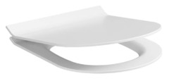 Сиденье для унитаза Cersanit Street Fusion DPL EO slim с микролифтом, белый, S-DS-SFU-S-DL-t, 60345