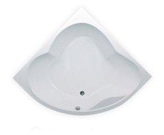 Угловая акриловая ванна 1MarKa Cassandra 140 x 140 см, цвет белый, 01кас1414