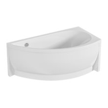 Ванна акриловая 1MarKa Piccolo 01пк1575лкп/01пк1575пкп, 150 x 75 см, левая/правая, цвет белый