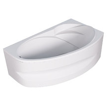 Ванна акриловая 1MarKa Julianna 01дж1695лкс2+/01дж1695пкс2+, 160 x 95 см, левая/правая, цвет белый