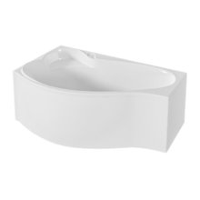 Ванна акриловая 1MarKa Gracia 01гр1590лкп/01гр1590пкп, 150 x 90 см, левая/правая, цвет белый