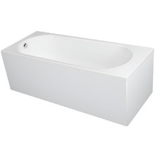 Ванна акриловая 1MarKa Atlas 01атл1570кс2+, 150 x 70 см, цвет белый