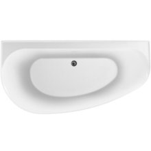 Ванна акриловая Allen Brau Priority 5, 160 х 78 см, слив-перелив в комплекте, правостороняя, белая глянцевая, 138678B-GW Gloss White, 2.31005.20B