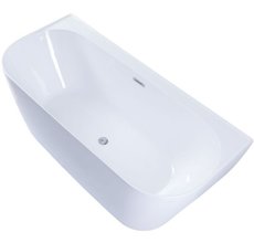 Ванна акриловая Allen Brau Priority 3, 170 х 78 см, слив-перелив в комплекте, белая, 2.31003.20