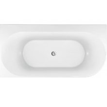 Ванна акриловая Allen Brau Priority 4, 170 х 78 см, слив-перелив в комплекте, левосторонняя, белая глянцевая, 139778A-GW Gloss White, 2.31004.20A
