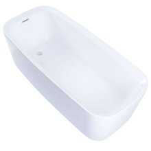 Ванна акриловая Allen Brau Infinity 3, 170 х 78 см, слив-перелив в комплекте, белая матовая, 2.21003.21