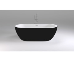 Ванна акриловая Black&White Swan SB105-Black, 170 х 80 см, черная