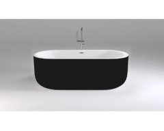 Ванна акриловая Black&White Swan SB109-Black, 170 х 80 см, черная
