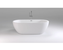 Акриловая ванна Black&White Swan SB105, 170 х 80 см, белая