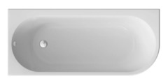 Ванна акриловая Creto Melissa 32-17075L/32-17075R, 170 x 75, левая/правая, белый