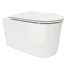 Подвесной безободковый унитаз Ceruttispa TANARO Aria 2639E 49 x 36.5 x 35.5 см, CT8910