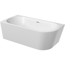 Aкриловая ванна Sancos Veneto L FB11 отдельностоящая пристенная угловая, 170 х 80 см, белый
