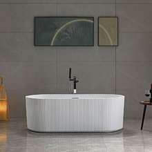 Ванна акриловая Vincea 170 x 80 см, слив-перелив в комплекте, белая матовая, VBT-426-1700MW