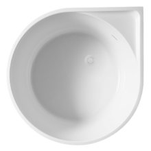 Ванна акриловая Abber 95 х 95 x 76 см, угловая, белая, AB9305