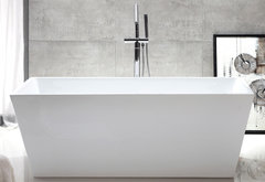 Ванна акриловая Abber AB9224-1.6, 160 х 80 см, белая