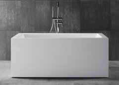 Ванна акриловая Abber 160 x 80 см отдельностоящая, белый, AB9406-1.6