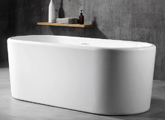 Ванна акриловая Abber AB9272-1.7 170 х 70 x 58 см отдельностоящая, белая