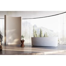 Ванна акриловая Abber 180 х 85 см, белая, AB9441-1.8