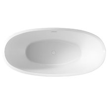 Ванна акриловая Abber 170 х 80 x 60 см, отдельностоящая, белая, AB9285