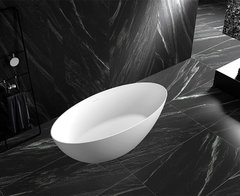 Ванна акриловая Abber 170 х 80 x 58 см, отдельностоящая, белая, AB9374-1.7