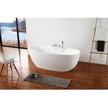 Ванна акриловая Abber 170 х 80 x 58 см, отдельностоящая, белая, AB9323