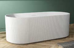 Ванна акриловая Abber AB9325-1.7 170 x 80 см овальная, белый