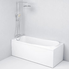 Комплект акриловая ванна Am.Pm Like 170 x 70 см, каркас, фронтальная панель, белый, W80A-170-070W-A/W80A-170-070W-R/W80A-170-070W-P (Выставочный образец)