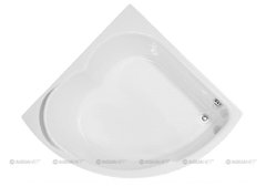 Ванна акриловая Aquanet Fregate 00203935, 120 x 120 см