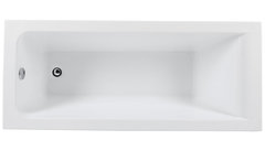 Ванна акриловая Aquanet Bright 170 х 70 см, с каркасом, белая, 267835