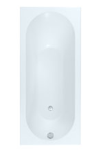 Ванна акриловая Aquanet Lotos, 170 х 75 см, цвет белый, 309624