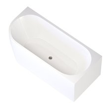 Ванна акриловая Aquanet Family Elegant B 180 x 80 см, правая, белый матовый, 260055
