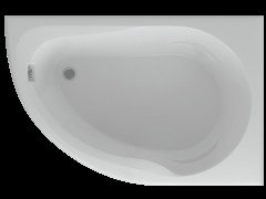 Акриловая ванна Aquatek Вирго 150 х 100 см, белый, левая/правая, с фронтальным экраном