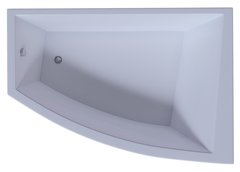 Ванна акриловая Aquatek Оракул 180 x 125 см без фронтального экрана, вклеенный каркас, белая, правая, ORK180-0000013