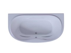 Ванна акриловая Aquatek Мелисса 180 x 95 см с фронтальным и 2 боковыми экранами, белая, MEL180-0000011