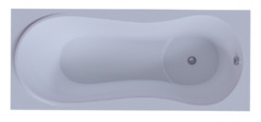 Ванна акриловая Aquatek Афродита 150 x 70 см с фронтальным экраном, белая, слив слева/слив справа