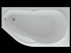 Акриловая ванна Aquatek Таурус 170 х 100 см, без фронтального экрана, белый, правая/левая