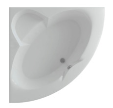Ванна акриловая Aquatek Поларис-1, 140 x 140 см, без фронтального экрана