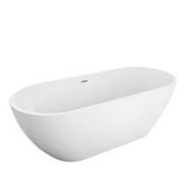 Ванна акриловая BelBagno, 140 х 70 см, белая, BB701-1400-720-K