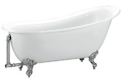 Ванна акриловая Belbagno BB06-1550, 155 x 76 см, белый