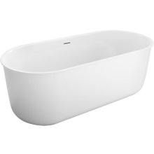 Ванна акриловая BelBagno 170 х 80 см, отдельностоящая, цвет белый, BB709-1700-780