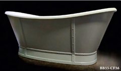 Ванна акриловая BelBagno BB33-CF36 168 x 78 x 71 см, цвет серый матовый (CF36)