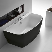 Ванна акриловая BelBagno BB74-NERO, 165 х 80 см