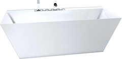 Ванна акриловая BelBagno BB19-BIA, белая, 185 х 85 см